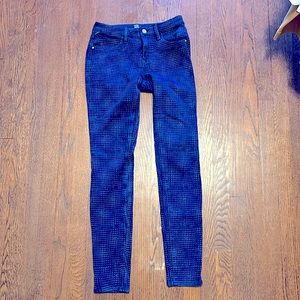 Mavi indigo move begging  Adriana mid rise super skinny